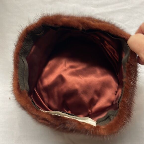 Original Model Mr. Henri New York Mink Fox (?) Hat - Picture 4 of 7
